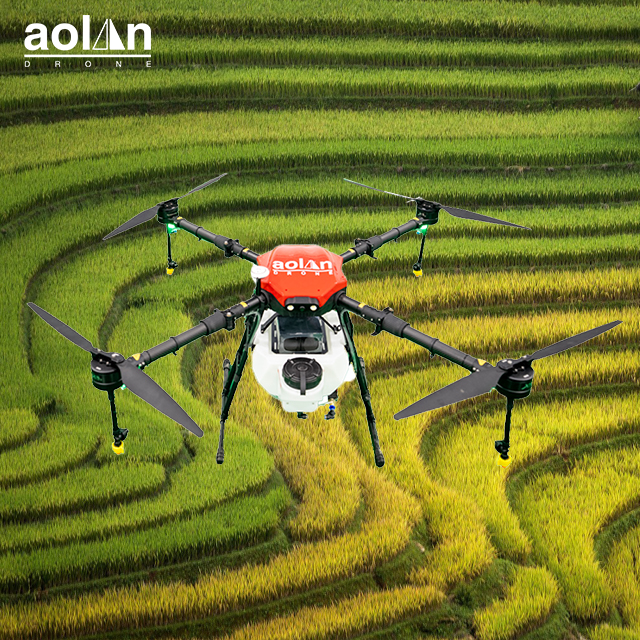 Wholesale Excellent Quality Precision Agriculture Drone 10L Cost Effective Farm Machinery Equipment Agriculture Drone Sprayer For Crops Spraying Aolan Suppliers and Manufacturers Aolan